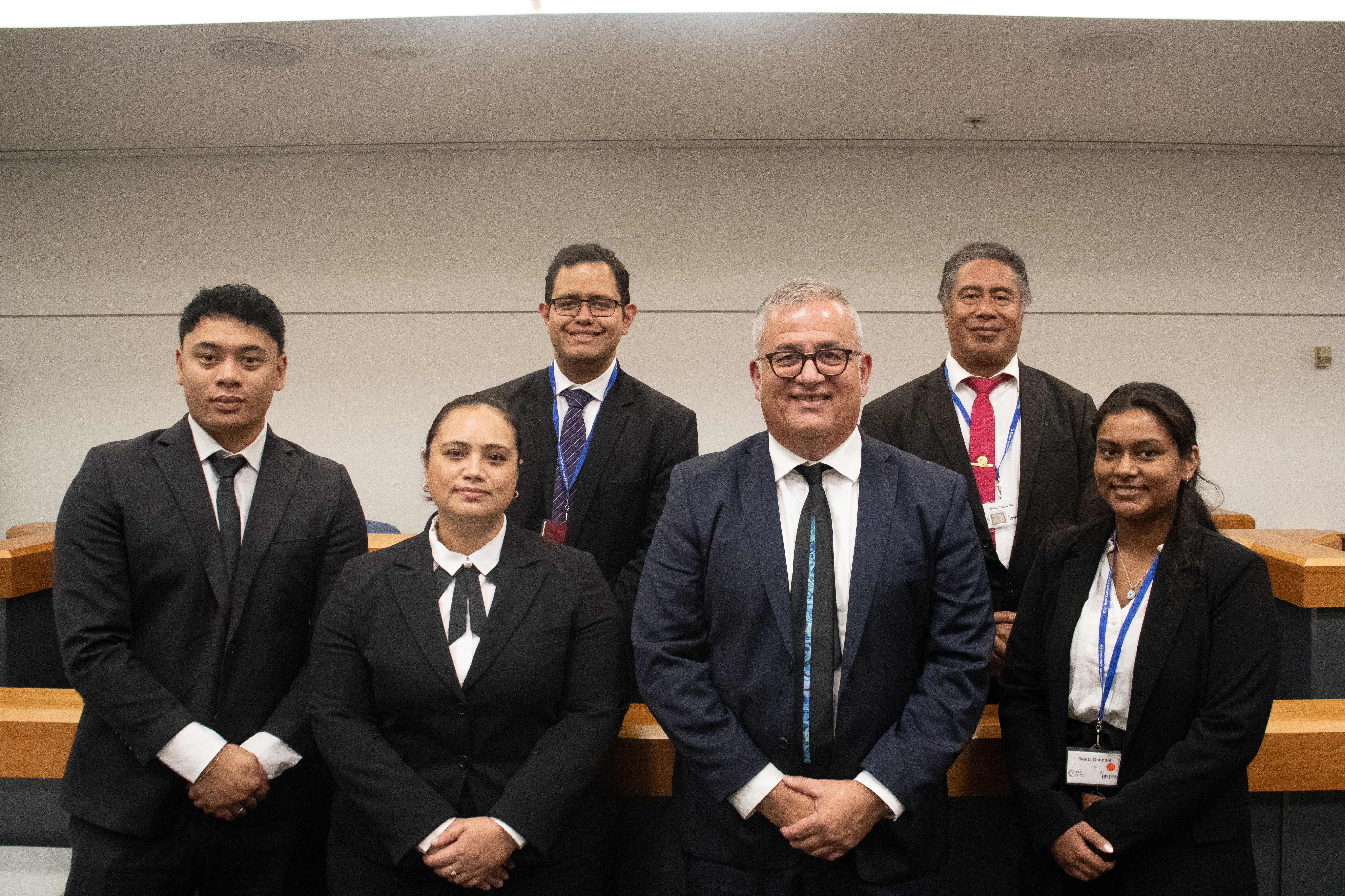Judge Paul with Lit Skills participants 