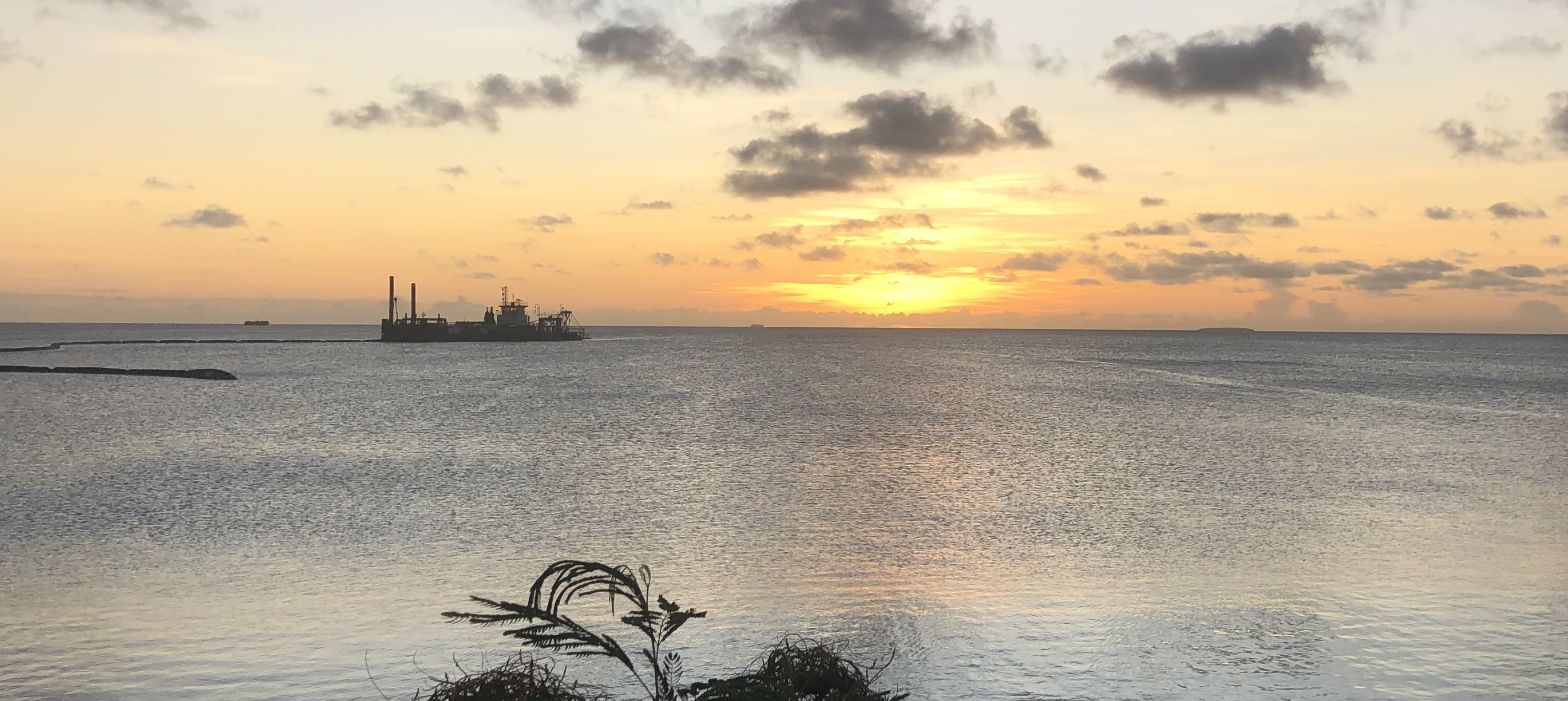 Tuvalu sunset